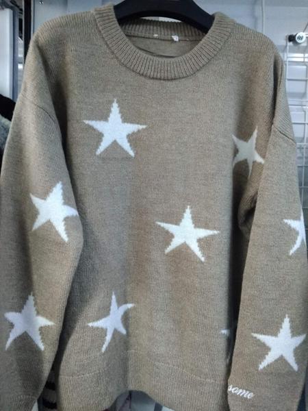 Свитер Dream (S-XL) DM158 beige (зима)