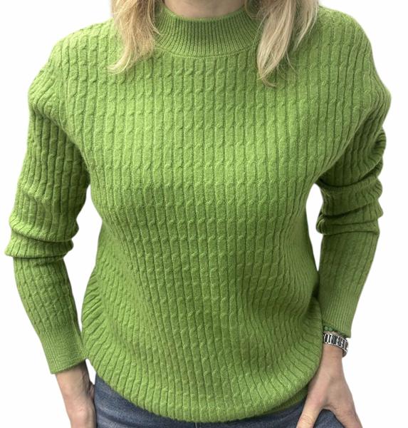 Свитер Elena&Vika (44-50) 24083 l.green (зима)