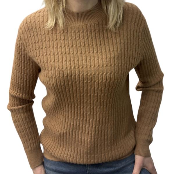 Свитер Elena&Vika (44-50) 24083 brown (зима)