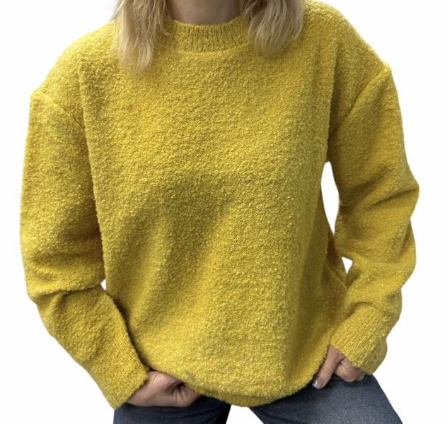 Свитер Elena&Vika (46-52) 24058 yellow (зима)