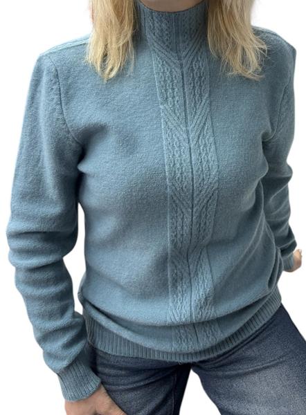 Свитер Elena&Vika (44-48) 24037 l.blue (зима)