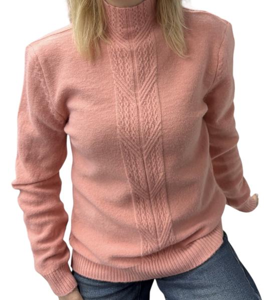 Свитер Elena&Vika (44-48) 24037 pink (зима)