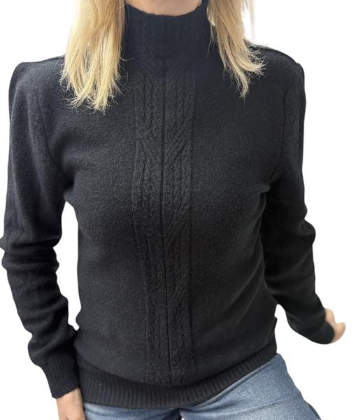 Свитер Elena&Vika (44-48) 34037 black (зима)