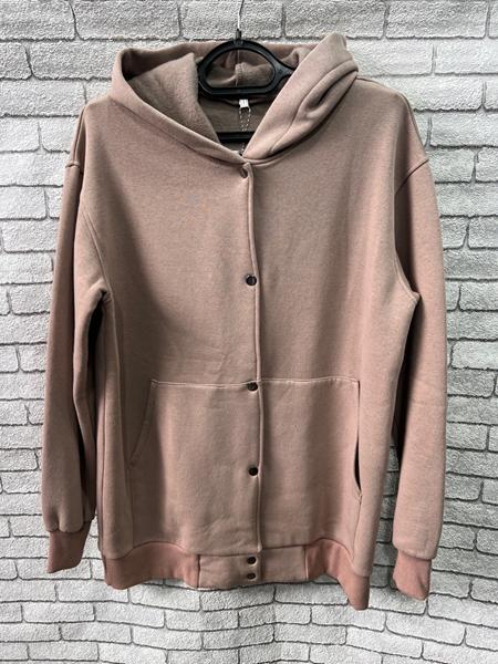 Кофта спорт Valentina (42-46) 17 beige (зима)