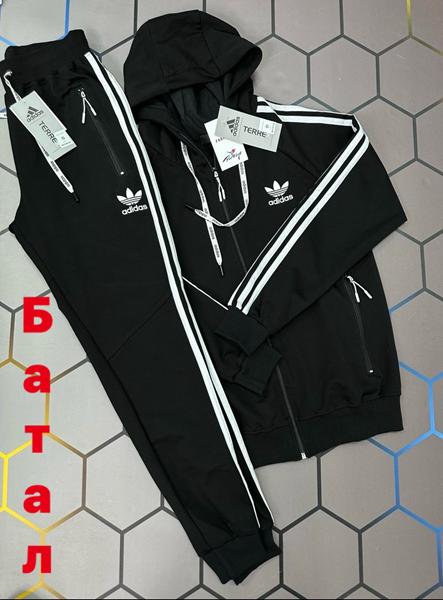 Костюм спорт Alex Clothes (2XL-6XL) 13084 black (зима)