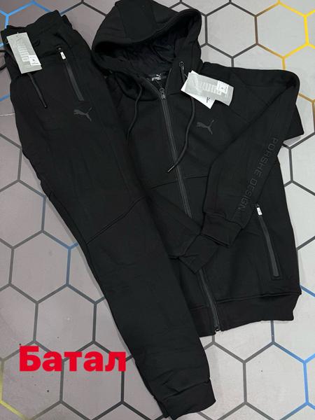 Костюм спорт Alex Clothes (2XL-6XL) 13085 black (зима)