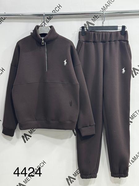 Костюм спорт Delviago (S-L) 4424 brown (зима)