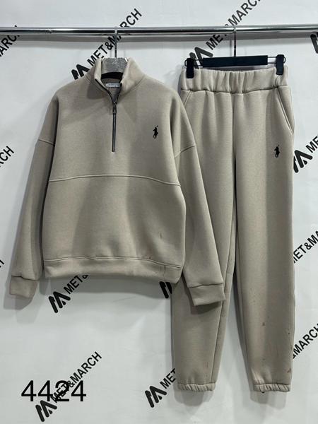 Костюм спорт Delviago (S-L) 4424 d.beige (зима)