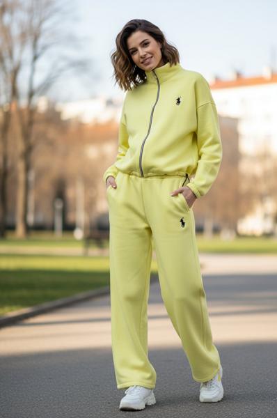 Костюм спорт Delviago (46-48) DL504 yellow (зима)