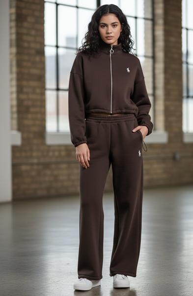 Костюм спорт Delviago (46-48) DL506 brown (зима)