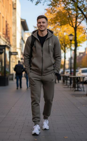 Костюм спорт Delviago (46-54) DL572 khaki (зима)