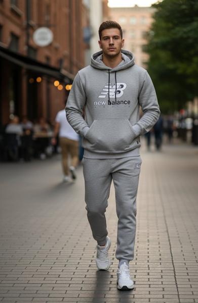 Костюм спорт Delviago (48-54) DL589 l.grey (зима)