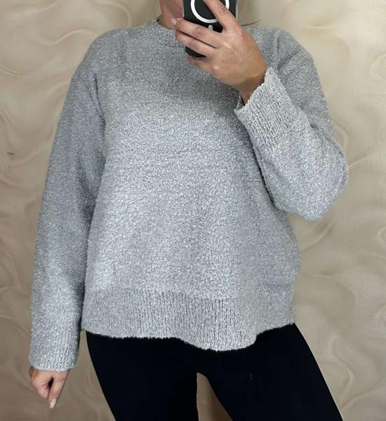 Свитер LeVisha (46-50) 24058 grey (зима)