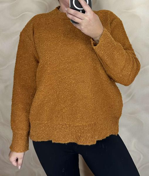 Свитер LeVisha (46-50) 24058 orange (зима)