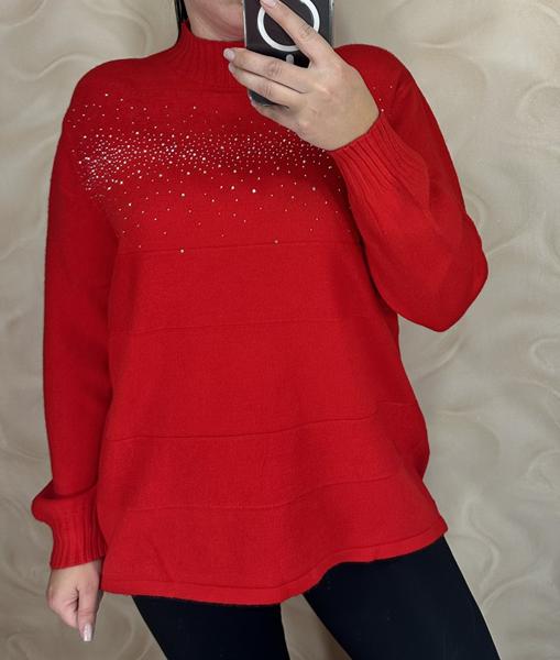 Свитер LeVisha (50-56) 24070 red (зима)