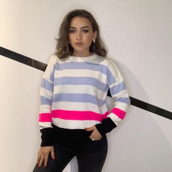 Свитер Modnulya (one size) 1673 lilac (зима)