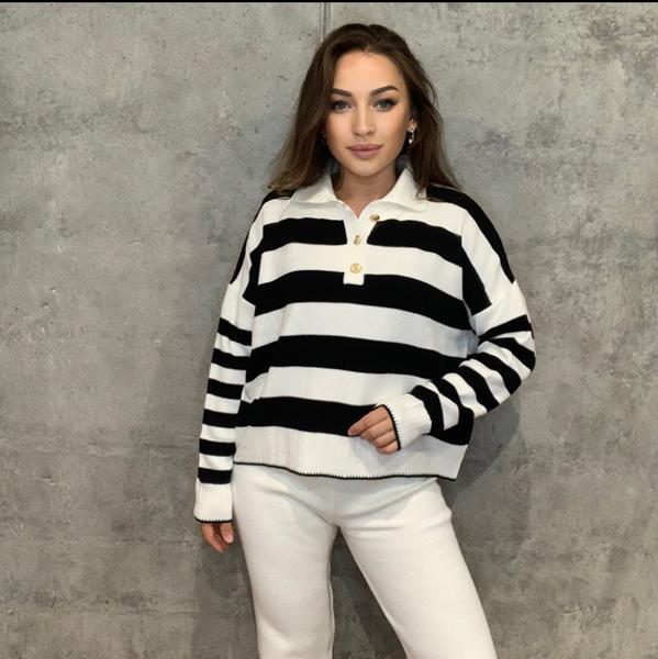 Свитер Modnulya (one size) 1677 black (зима)