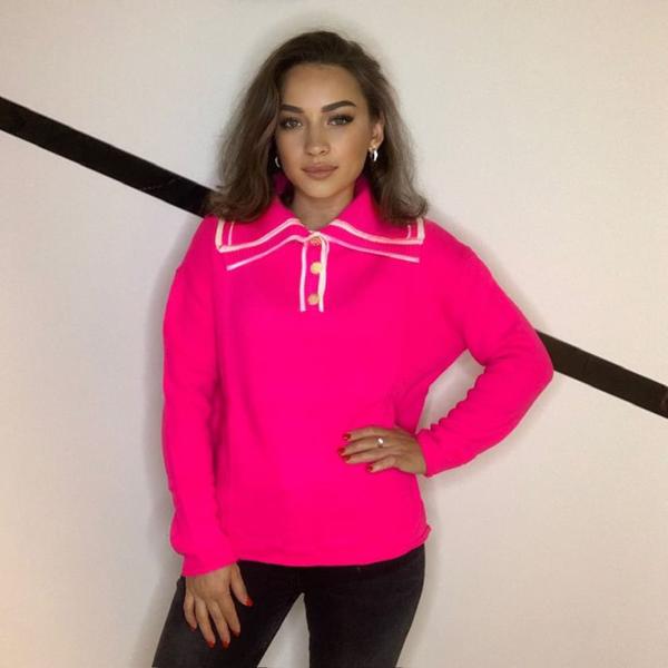 Свитер Modnulya (S-M) 1752 pink (зима)