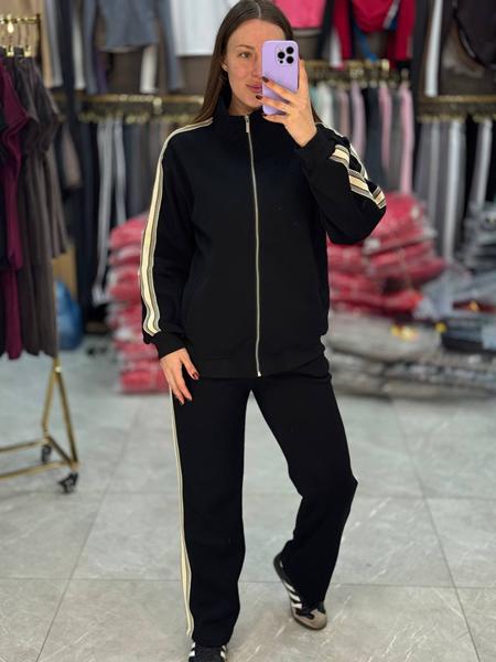 Костюм спорт Modnulya (S-L) 2770 black (зима)