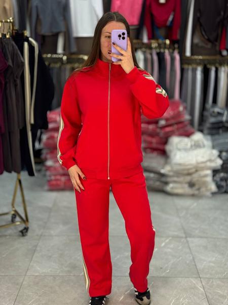 Костюм спорт Modnulya (S-L) 2770 red (зима)