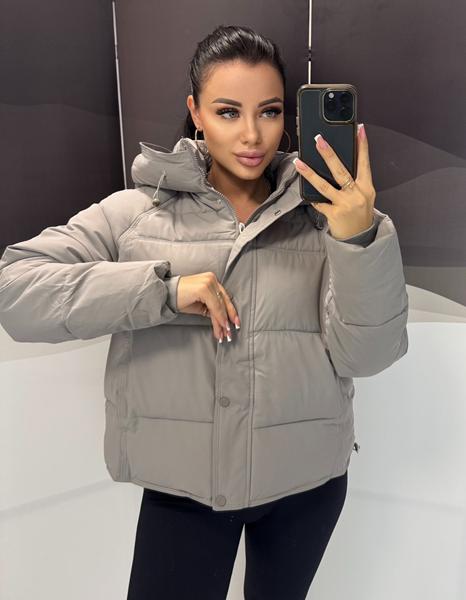 Куртка Modnulya (M-XL) 88160 grey (зима)