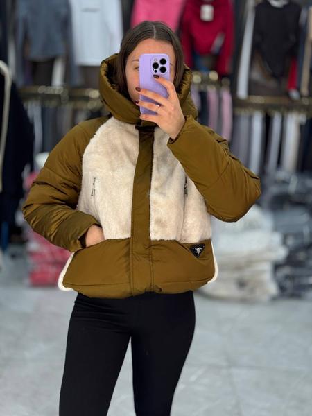 Куртка Modnulya (42-46) 9062 l.brown (зима)