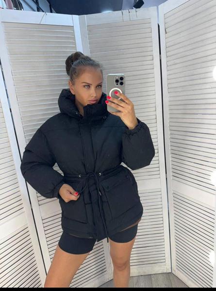 Куртка Modnulya (M-XL) B552 black (зима)