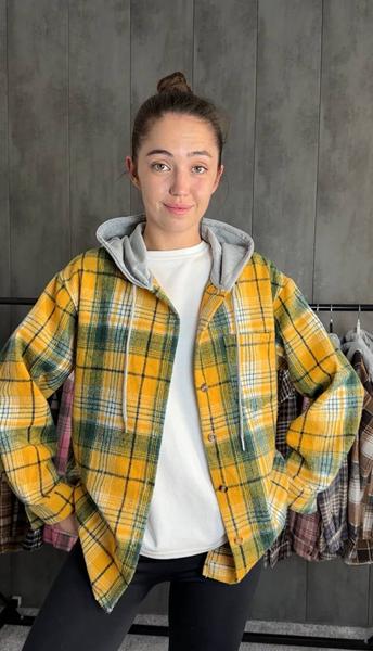 Рубашка Modnulya (one size) MD167 yellow (зима)