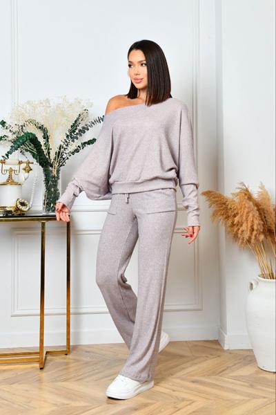 Костюм Modnulya (42-52) 8059 beige (зима)