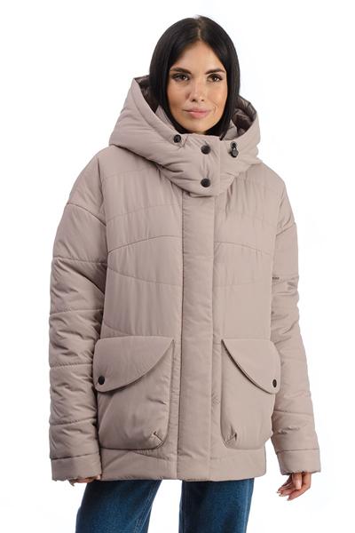 Куртка Modnulya (44-50) MD222 beige (зима)
