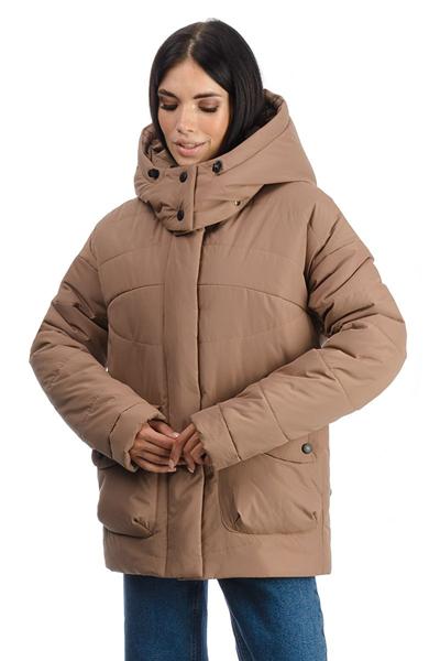 Куртка Modnulya (44-50) MD224 brown (зима)