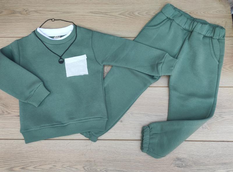 Костюм Emir kids (6-9) 537 green (зима)