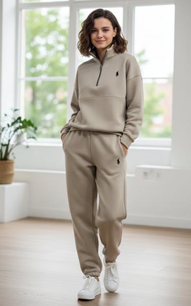 Костюм спорт Essa (48-50) E816 beige (зима)