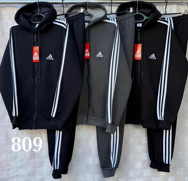 Костюм спорт Shon (46-54) S1944 black (зима)