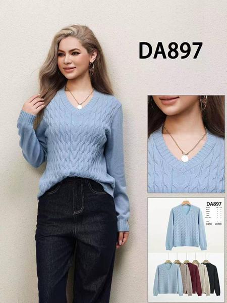 Свитер Miss Kurry (S-XL) 897 mix (деми)