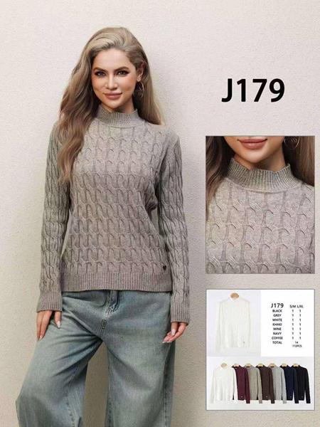 Свитер Miss Kurry (S-XL) J179 mix (деми)