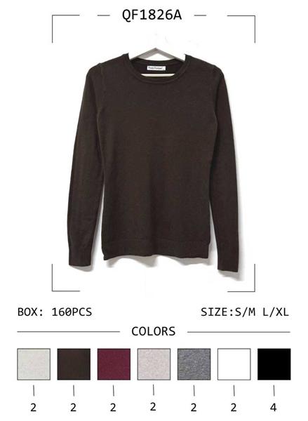 Свитер Miss Kurry (S-XL) QF1826 mix (деми)