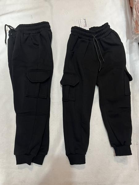 Штаны спорт Zayka (6-8) ZA1670 black (зима)