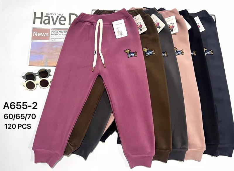 Штаны спорт АнЯ (4-7) A655-2 mix (зима)