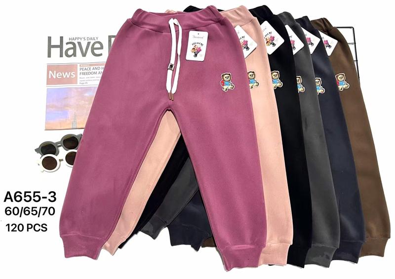 Штаны спорт АнЯ (4-7) A655-3 mix (зима)