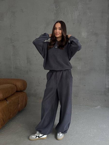 Костюм спорт Modnulya (42-48) 1671 grey (зима)