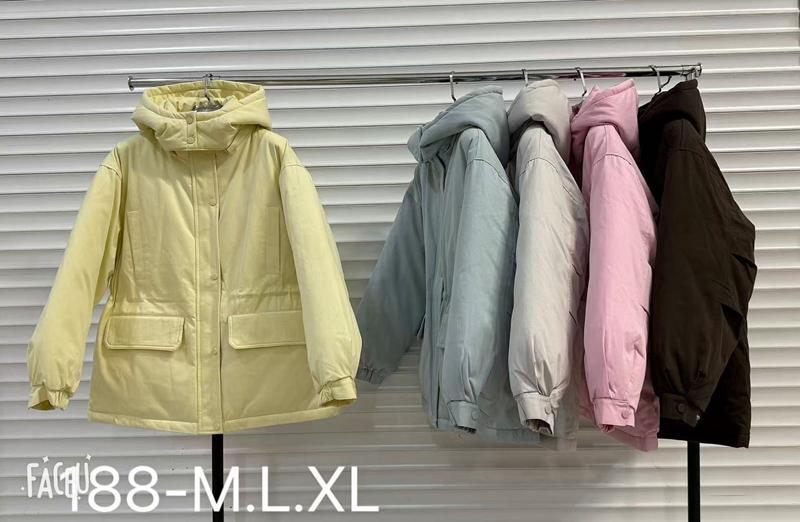 Куртка Modnulya (M-XL) 188 yellow (зима)