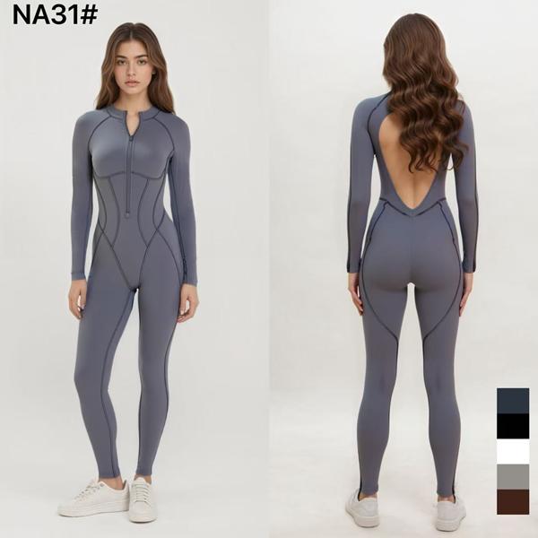 Комбинезон Modnulya (S-XL) NA31 brown (деми)