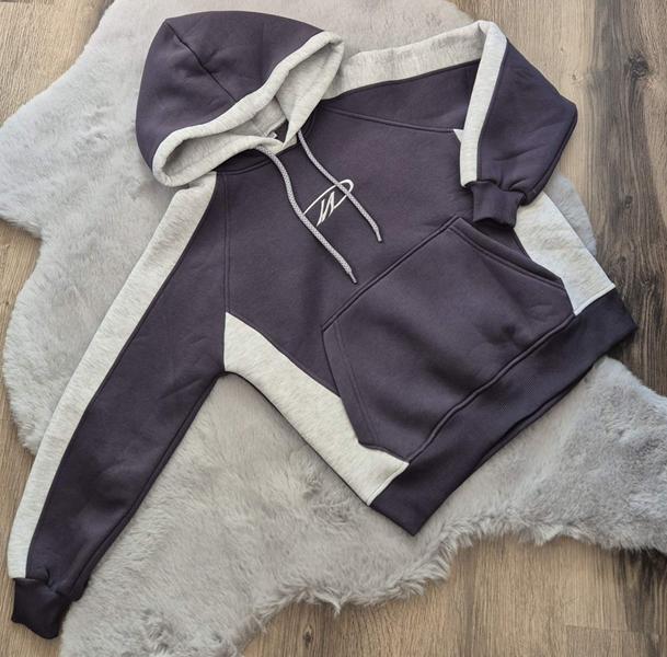 Худи Limerense (128-158) LM145 d.grey (зима)