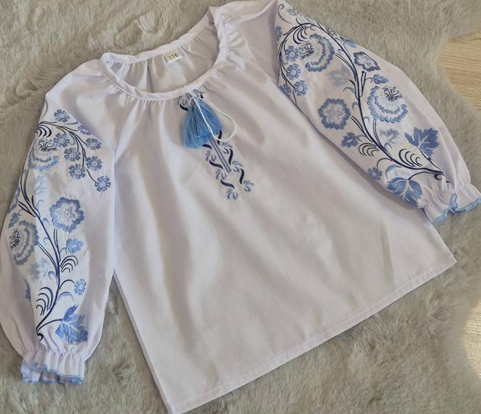 Вышиванка Limerense (116-146) LM158 white (деми)