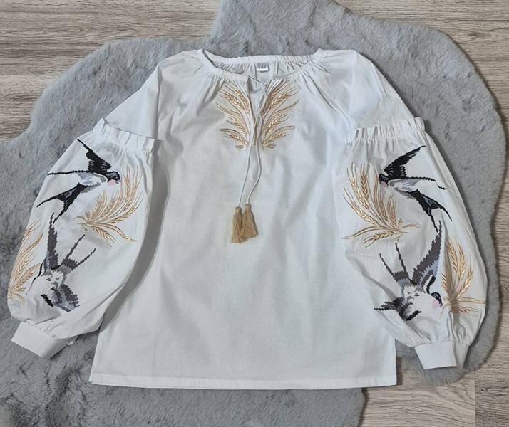 Вышиванка Limerense (116-146) LM162 white (деми)