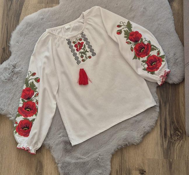 Вышиванка Limerense (116-146) LM167 white (деми)