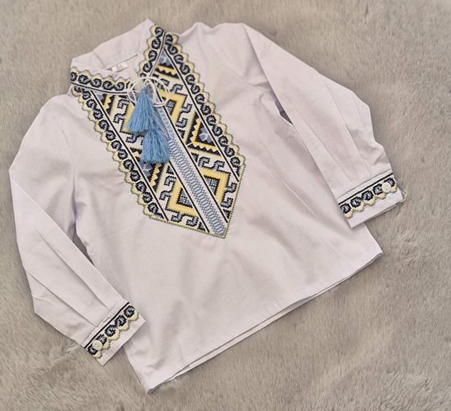 Вышиванка Limerense (86-110) LM168 white (деми)