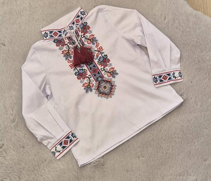 Вышиванка Limerense (86-110) LM169 white (деми)