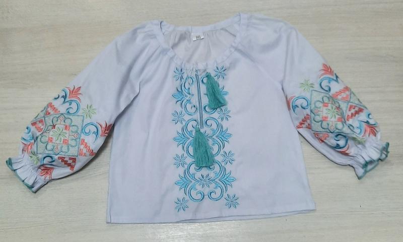 Вышиванка Limerense (86-110) LM173 white (деми)